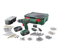 Bosch PSR 1800 + SystemBox 1350 tr/min Sans clé 1,2 kg Noir, Vert, Rouge