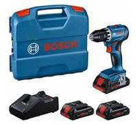 Perceuse sans fil GSR 18V-45 - Bosch - avec 3 batteries ProCore 18V 4.0Ah - chargeur - L-Case - 0615A5002N