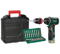 Perceuse sans fil Parkside PBSA 12 X12V, verrouillage de broche, LED, en coffret (sans chargeur ni batterie)