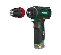 Parkside Perceuse sans fil PBSA 12 X12V – verrouillage de broche, LED (sans chargeur ni batterie)
