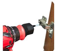 Perceuse sans fil sans balais avec mandrin à serrage automatique pour une performance fiable sur les surfaces en bois, métal et métal fin (B)