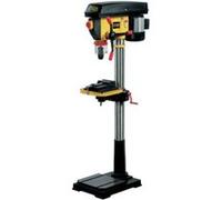 Fartools Perceuse colonne 550W, hauteur 1560mm, col de cygne 162,5mm, mandrin autoserrant 16mm, 16 vitesses de rotation 180-2770tr/min, étau 100mm