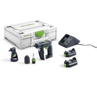 Perceuse-visseuse 10,8 V CXS 2,6 I-Set + 2 batteries 2,6 Ah + chargeur + coffret SYSTAINER FESTOOL 576093