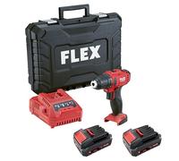 Perceuse-visseuse 12 V avec 2 batteries 2,5 Ah + chargeur + coffret - FLEX - 532274