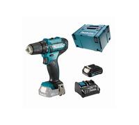 Perceuse visseuse 12 V CXT Li-Ion Ø 10 mm MAKITA DF333DZJ + Batterie BL1021B 12V 2Ah + Chargeur DC18RE 12V/18V G