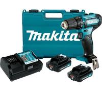 Perceuse visseuse 12 V CXT - MAKITA - avec 2 batteries 2Ah - chargeur - coffret - DF333DWAE