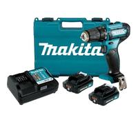 Perceuse visseuse 12 V CXT - MAKITA - avec 2 batteries 2Ah - chargeur - coffret - DF333DWAE