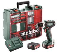 Perceuse-visseuse 12V - METABO - Powermaxx BS12 - 2 batteries 2Ah - Chargeur inclus - Lampe LED intégrée