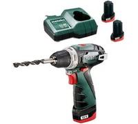 Metabo Perceuse-visseuse sans fil PowerMaxx BS Basic 600984000 12 V 2 Ah Li-Ion 2 batt. + chargeur