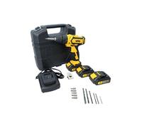 Perceuse visseuse 14.4V + 3 Batteries lithium 2,0Ah + Chargeur rapide VITO