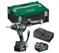 Perceuse Visseuse 140 Nm - HIKOKI - avec 2 batteries 18V 5.0Ah - chargeur - coffret plastique - DS18DCWPZ G