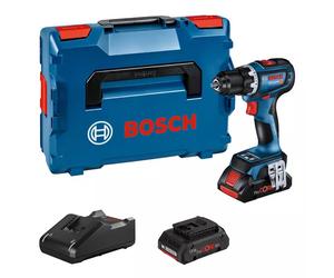 Perceuse visseuse 18 V GSR 18V-90C moteur sans charbon + 2 batteries Procore 4 Ah + chargeur en coffret L-BOXX BOSCH 06019K6004