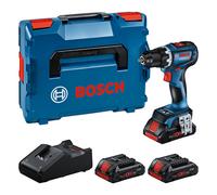 Bosch GSR18V-90C Jeu De Visseuses Sans Fil 18V Li-ion (batterie 3x 4Ah) En L-Boxx - 64Nm