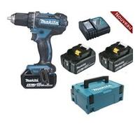 Perceuse-visseuse 13mm sur accu LXT 18V + 3x BL1850B + 1x DC18RC + Makpac - DDF482RT3J