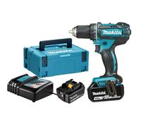 Perceuse visseuse 18V + 2 batteries 4Ah + chargeur + coffret MAKPAC - MAKITA - DDF482RMJ