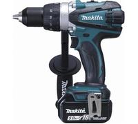 Perceuse visseuse 18V + 2 batteries 5Ah + chargeur + coffret MAKPAC - MAKITA - DDF458RTJ