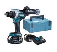 Perceuse Makita DDF486RTJ; 18 V; 2x5,0 Ah accu.