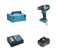 Perceuse-visseuse 18V 65 Nm DDF484ZJ + 1 batterie BL1850B 18V 5 Ah + 1 chargeur rapide DC18RC MAKITA