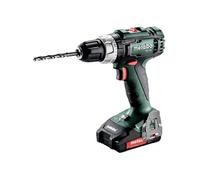 Metabo Perceuse-visseuse sans fil BS 18 L 18V 2x2Ah + chargeur + coffret metaBOX 602321500 G