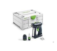 Festool Perceuse-visseuse 18V C18 Basic – sans batterie ni chargeur + SYSTAINER SYS3 M – 576434
