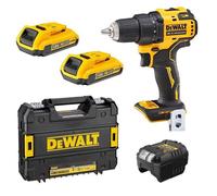 Perceuse-visseuse 18V compact XR - DEWALT - DCD708D2T - 2 batteries 2Ah - 16 positions de réglages de couple
