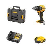 Perceuse-visseuse 18V DCD794NT-XJ + 1 batterie 18V 5 Ah + 1 chargeur DCB1104-QW DEWALT