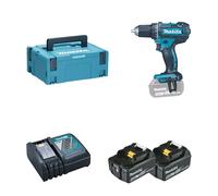 Perceuse-visseuse 18V DDF482ZJ + 2 batteries BL1850B 18V 5 Ah + 1 chargeur rapide DC18RC MAKITA