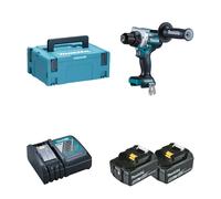 Perceuse-visseuse 18V DDF486ZJ + 2 batteries BL1850B 18V 5 Ah + 1 chargeur rapide DC18RC MAKITA