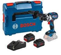 Perceuse-visseuse 18V GSR 18V-110 C + 2 batteries 5,5Ah + chargeur + L-Boxx - BOSCH - 06019G0105