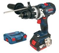 Perceuse-visseuse 18V GSR 18V-110 C Professional + 2 batteries 5Ah + chargeur + coffret L-BOXX - BOSCH - 06019G0125 G