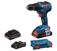 Perceuse visseuse 18V GSR 18V-55 + 2 batteries Procore 4Ah + chargeur + coffret L-CASE - BOSCH - 0615990L4C