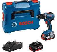Perceuse-visseuse 18V GSR 18V-55 Professional + 2 batteries 4Ah + chargeur + coffret L-BOXX - BOSCH - 06019H5200