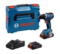 Perceuse-visseuse 18V GSR 18V-65 Professional + 2 batteries ProCORE 4 Ah + chargeur rapide + coffret L-BOXX - BOSCH - 06019N3206