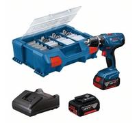 Perceuse-visseuse 18V GSR18V-21 - BOSCH- avec 2 batteries 18V 4.0Ah + chargeur +