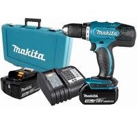 Perceuse visseuse 18V - MAKITA - avec 2 batteries 18V 3.0Ah - chargeur - coffret