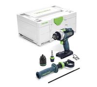 Festool Perceuse-visseuse sans fil QUADRIVE TDC 18/4 I-Basic 18V sans batterie/chargeur + Systainer