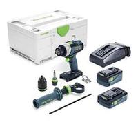 Perceuse visseuse sans fil TDC 18/4 5.0/4.0 I-PLUS QUADRIVE - FESTOOL - 577649
