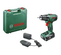 Perceuse-visseuse 2 vitesses sans-fil Bosch - PSR 1800 Li-2 (Livrée avec 1 batterie 18V-1,5Ah Lithium-Ion + chargeur)