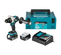 Makita Perceuse-visseuse DF001GD201 40V max XGT Ø13 mm Li-Ion + 2 batteries 2,5 Ah + chargeur