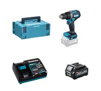 Perceuse-visseuse 40V 64Nm DF002GZ01 + 1 batterie 40V 2,5 Ah + chargeur rapide DC40RA MAKITA