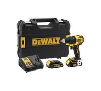 DeWalt DCD708S2T-QW Perceuse-visseuse Brushless XR 18V 13mm 65nm Avec 2 batteries Li-ION 1,5Ah et boîtier TSTAK Jaune