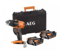 AEG Perceuse à percussion sans fil BSB 18 G4-202C – couple 60 Nm, 2x 18V 2,0 Ah, mallette, chargeur