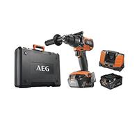 Perceuse-visseuse à percussion 18V BRUSHLESS "Heavy duty", 140 Nm, mandrin métal 13 mm, 2 batt. Pro lithium 6,0 Ah HD, chargeur, poignée additionnelle, anti-kickback, en coffret.