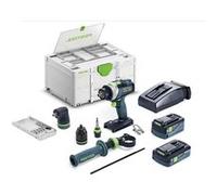 Festool Perceuse-visseuse à percussion sans fil Festool TPC 18/4 5,0/4,0 I-Set QUADRIVE Quantité:1