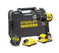 Perceuse Visseuse À Percussion 60 Nm Brushless - Lithium 18V - 2 Batteries 2 Ah En Kit - SFMCD716D2T-QW STANLEY FATMAX V20