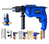 Perceuse-visseuse à percussion 850 W, Vitesse variable 2 en 1 - Marteau et perceuse à percussion - Poignée rotative à 360° - Perçage précis dans le bois, l'acier, le béton