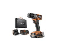 Perceuse-visseuse à percussion - AEG POWERTOOLS - BSB18SBL2-X02C - 18V - Brushless - 2 batteries