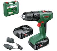 Perceuse visseuse à percussion Bosch EasyImpact 18V40 + (2xbatterie 2,0Ah) + chargeur AL18V-20 in carrying case