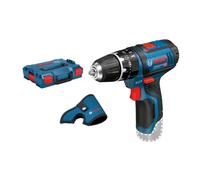 Bosch GSB 10,8-2-LI Professional Sans clé Noir, Bleu, Rouge