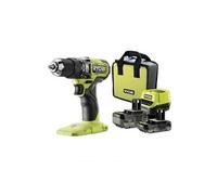 - Perceuse-visseuse a percussion BRUSHLESS 18V ONE+ 54 Nm - 2 batteries 4 & 2 Ah, chargeur & sac de transport - RPD18BL1-2C42S